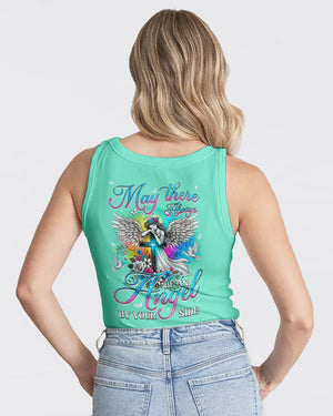 May There Always Be An Angel Beside You Women's All Over Print Shirt - Tyqy0508243