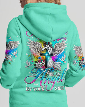 May There Always Be An Angel Beside You Women's All Over Print Shirt - Tyqy0508243