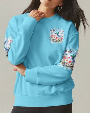 I Believe There Are Angels Among Us Hummingbird Women's All Over Print Shirt - Tyqy0602262