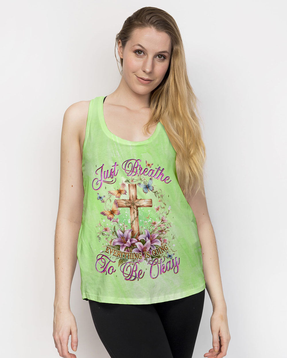 Just Breathe Women's All Over Print Shirt - Tyqy0609241