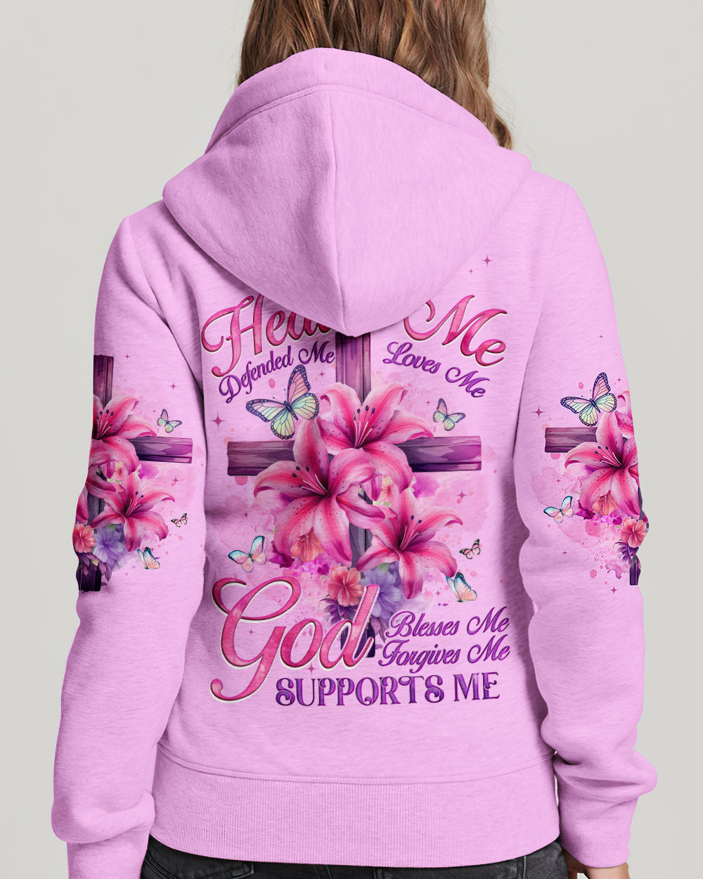 God Blesses Me Women's All Over Print Shirt - Tyqy0701252