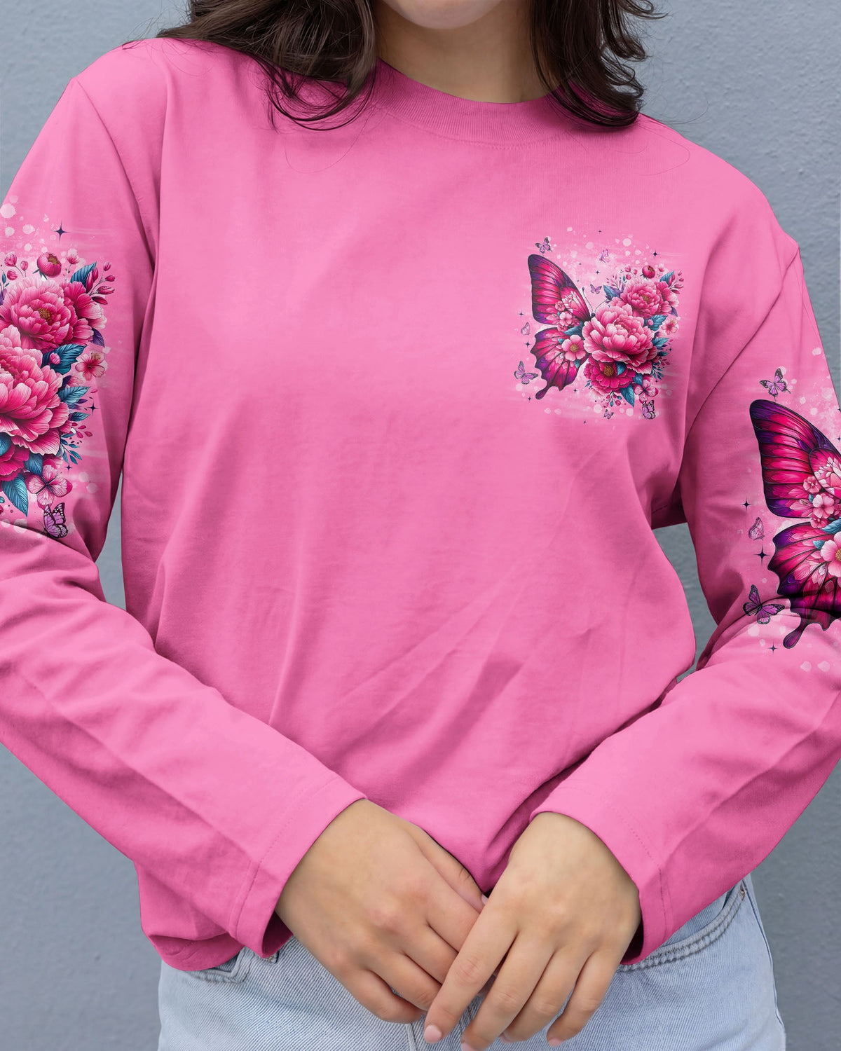 The Lord Will Guide You Butterfly Women's All Over Print Shirt - Tyqy0701261