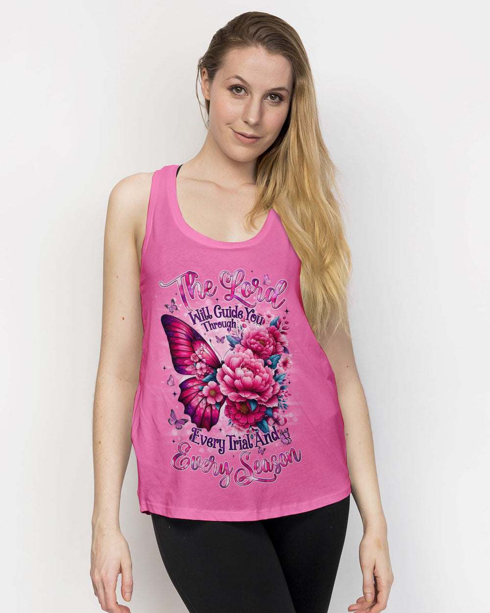 The Lord Will Guide You Butterfly Women's All Over Print Shirt - Tyqy0701261