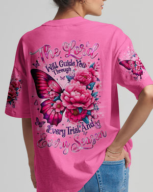 The Lord Will Guide You Butterfly Women's All Over Print Shirt - Tyqy0701261