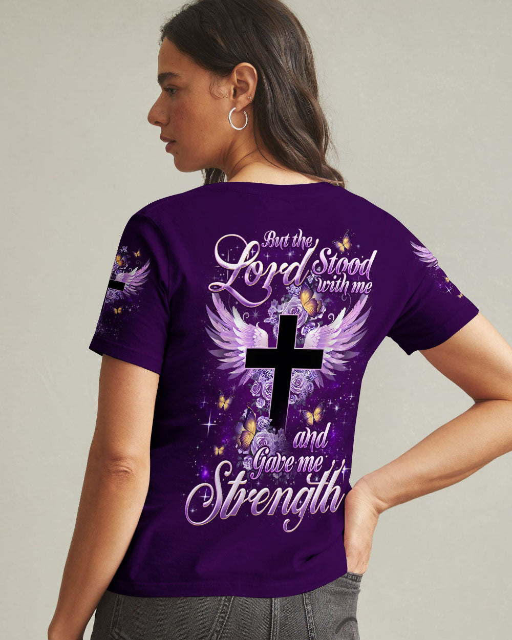 Lord Stood With Me Women's All Over Print Shirt - Tyqy0703261