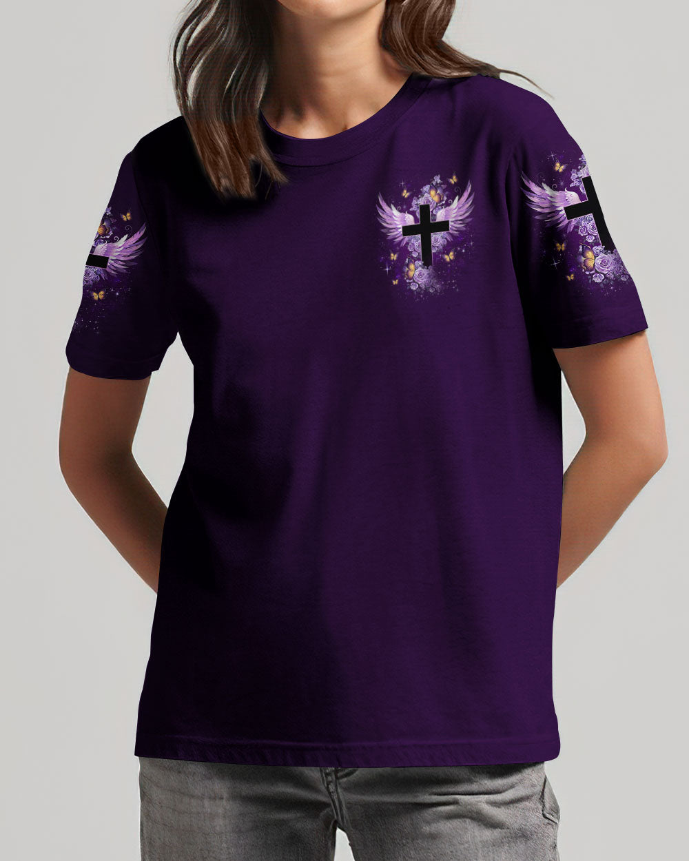 Lord Stood With Me Women's All Over Print Shirt - Tyqy0703261
