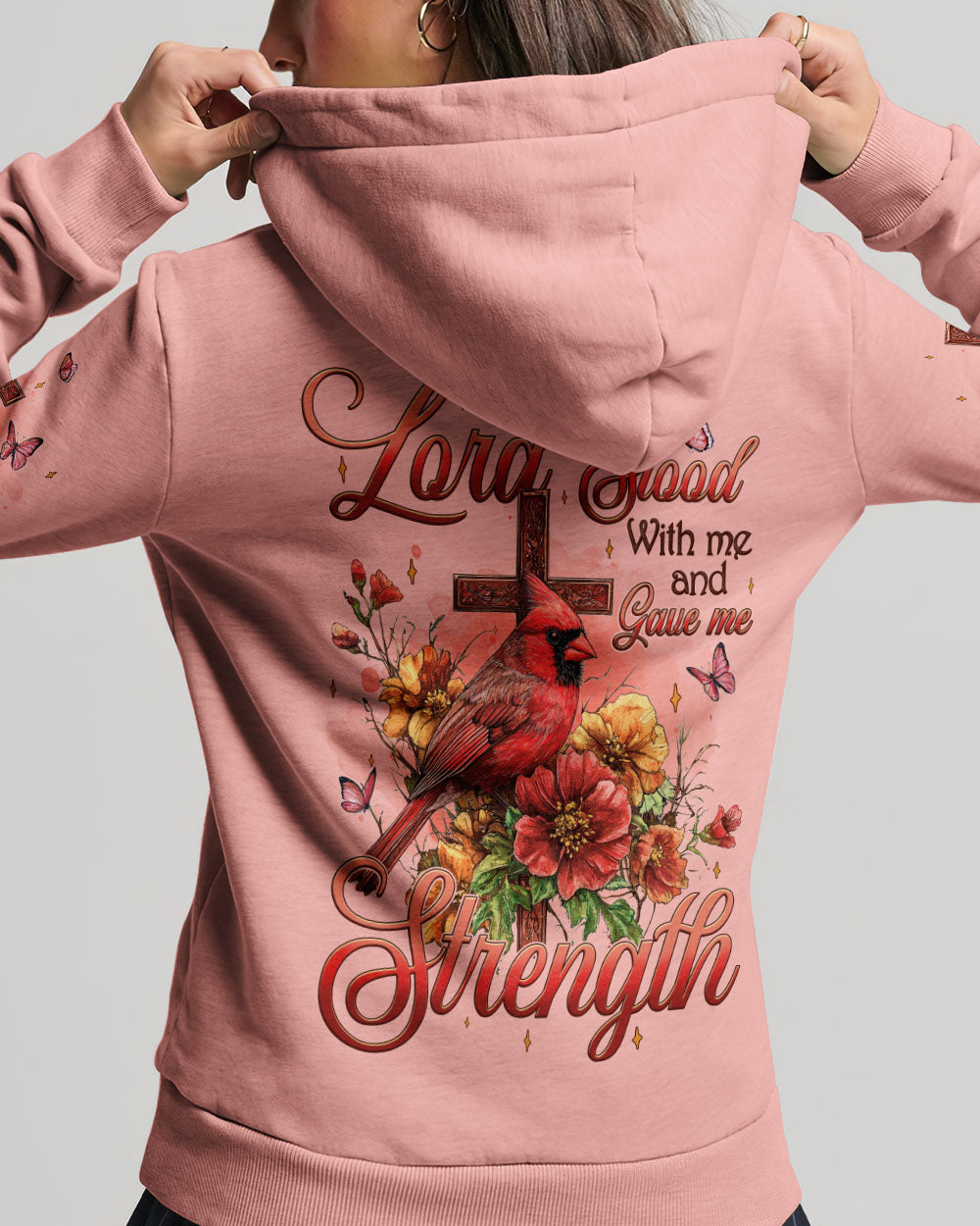 Lord Stood With Me  Cardinal Women's All Over Print Shirt - Tyqy0711241