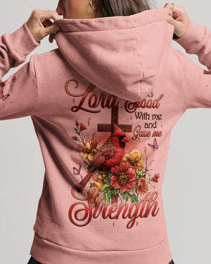 Lord Stood With Me  Cardinal Women's All Over Print Shirt - Tyqy0711241