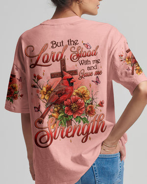 Lord Stood With Me  Cardinal Women's All Over Print Shirt - Tyqy0711241