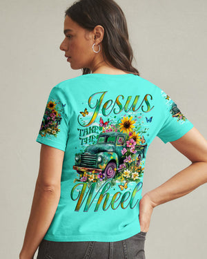 Jesus Take The Wheel Women's All Over Print Shirt - Tyqy0802252