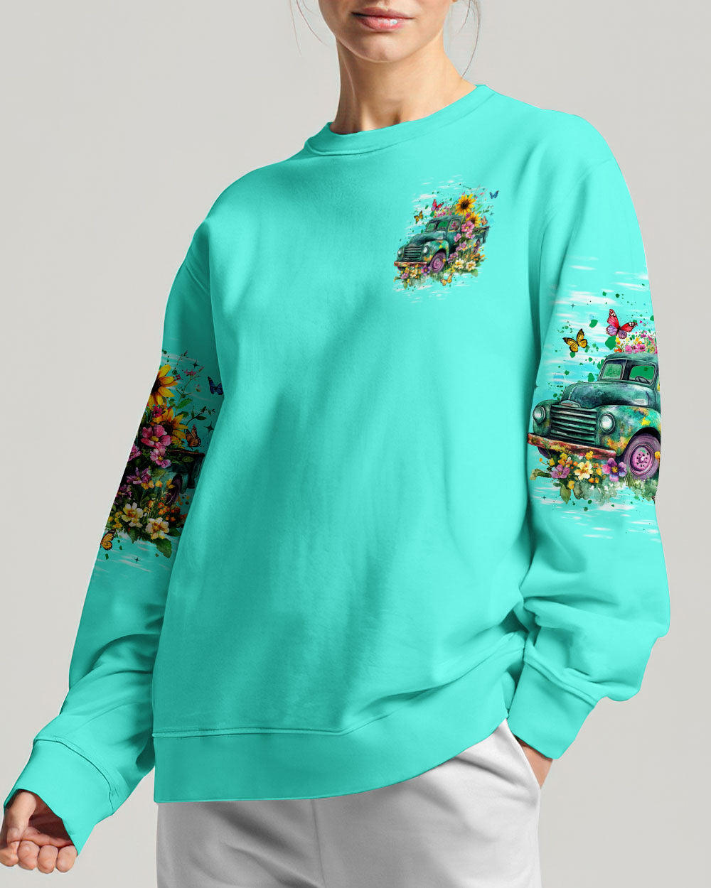Jesus Take The Wheel Women's All Over Print Shirt - Tyqy0802252