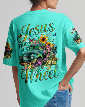 Jesus Take The Wheel Women's All Over Print Shirt - Tyqy0802252