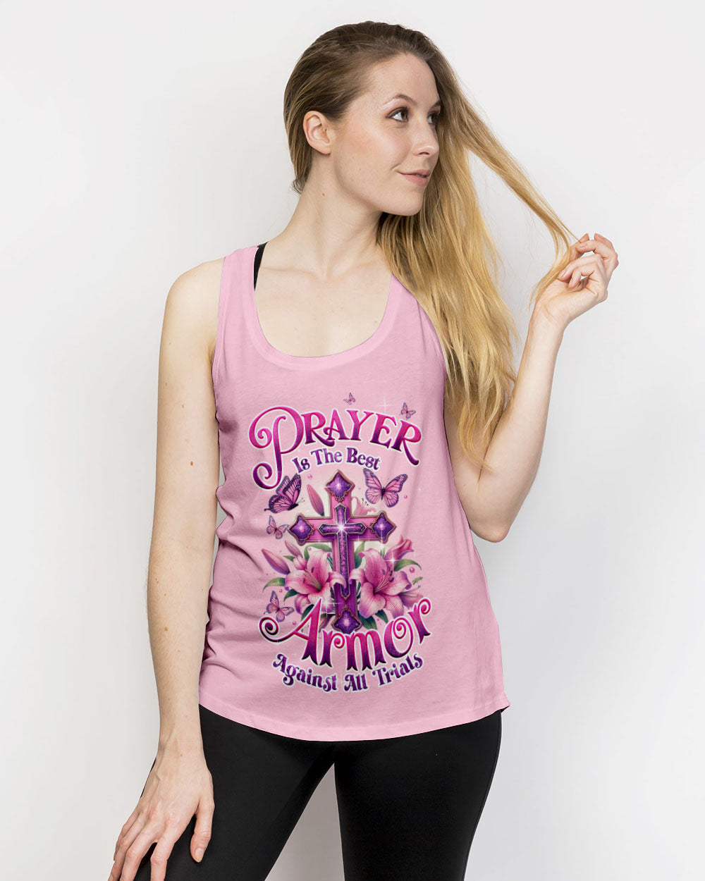 Prayer Is The Best Armor Against All Trials Women's All Over Print Shirt - Tyqy0803251