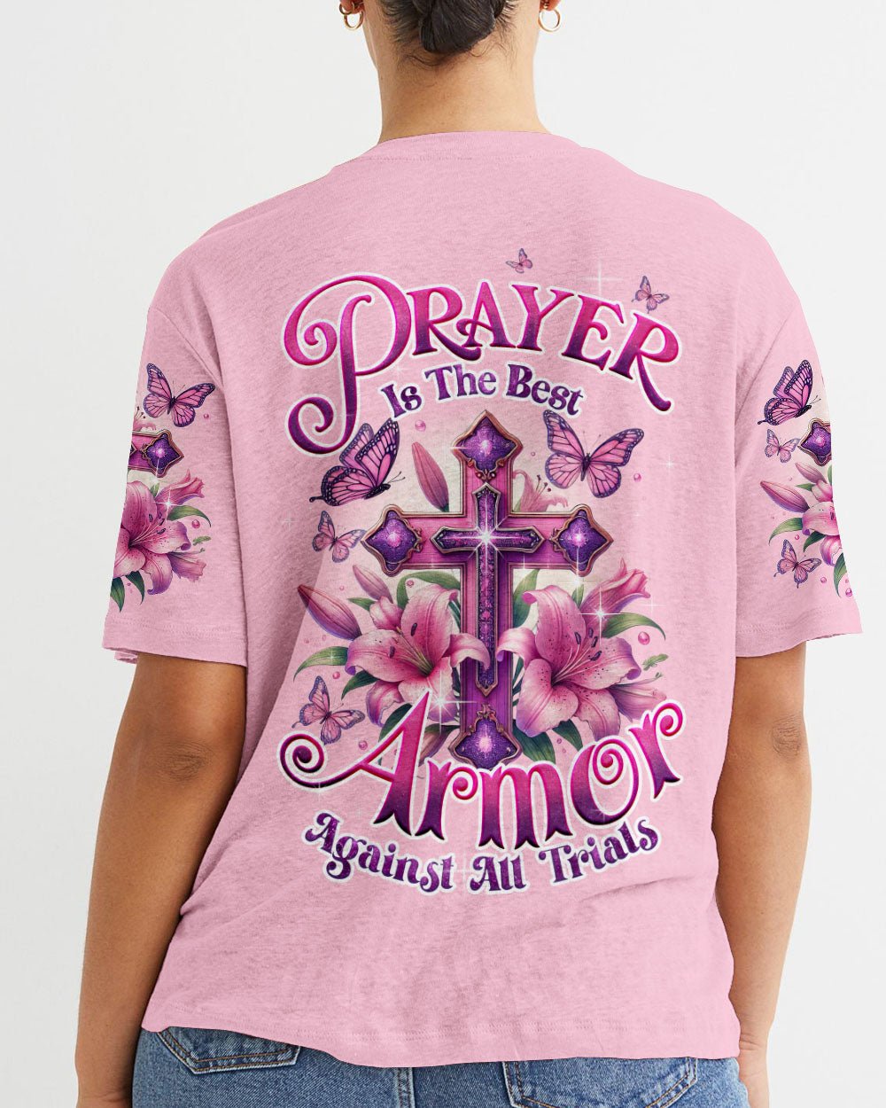 Prayer Is The Best Armor Against All Trials Women's All Over Print Shirt - Tyqy0803251