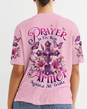 Prayer Is The Best Armor Against All Trials Women's All Over Print Shirt - Tyqy0803251