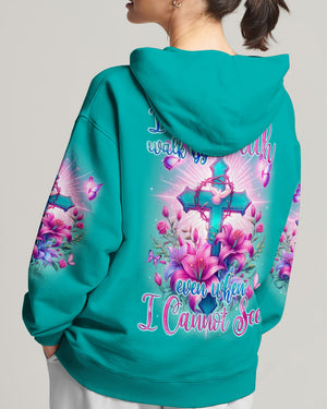 I Will Walk By Faith Women's All Over Print Shirt - Tyqy0805243