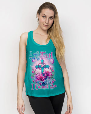 I Will Walk By Faith Women's All Over Print Shirt - Tyqy0805243