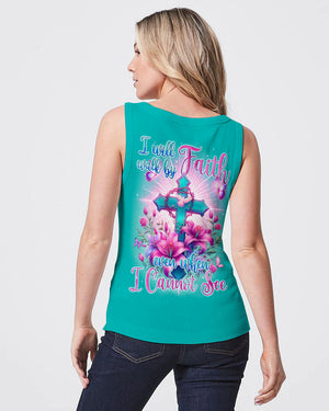 I Will Walk By Faith Women's All Over Print Shirt - Tyqy0805243