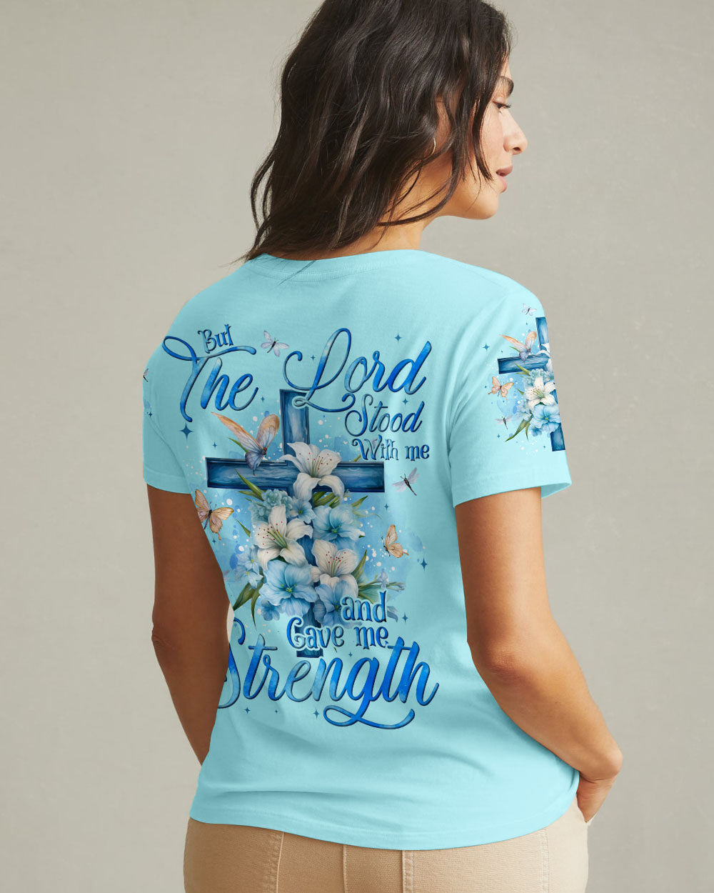 Lord Stood With Me Women's All Over Print Shirt - Tyqy0811242