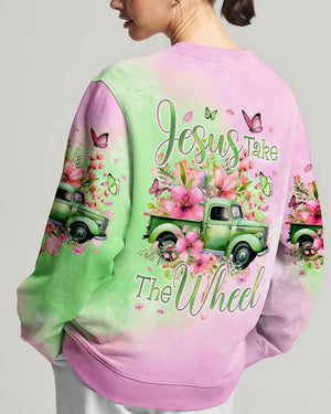Jesus Take The Wheel Women's All Over Print Shirt - Tyqy0901241