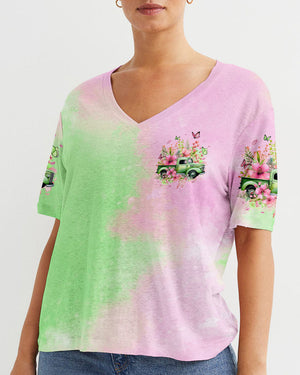 Jesus Take The Wheel Women's All Over Print Shirt - Tyqy0901241