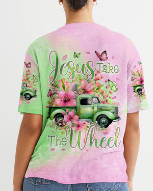 Jesus Take The Wheel Women's All Over Print Shirt - Tyqy0901241