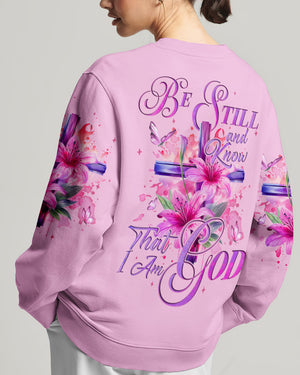 Be Still And Know That I Am God Women's All Over Print Shirt - Tyqy0903242