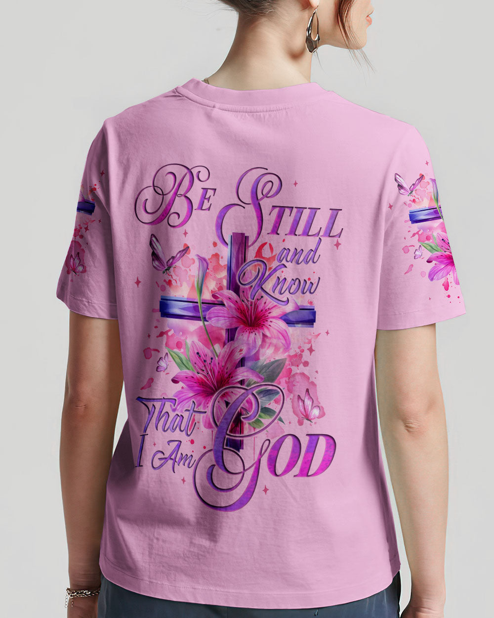 Be Still And Know That I Am God Women's All Over Print Shirt - Tyqy0903242