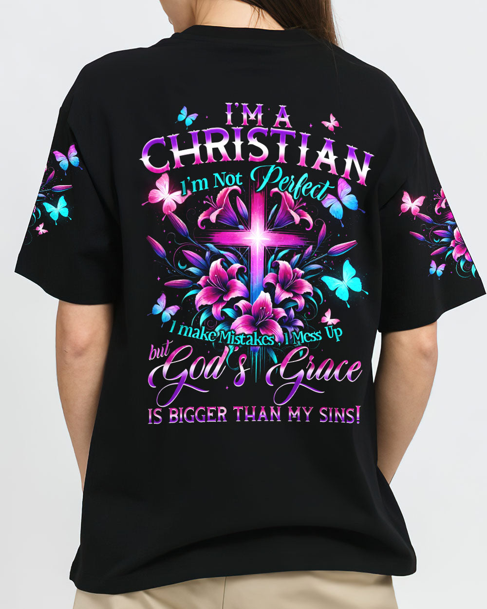 God's Grace Is Bigger Than My Sins Women's All Over Print Shirt - Tyqy0907243