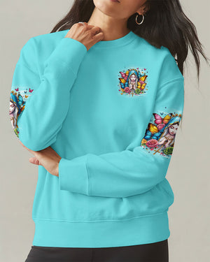 Blessed By God Cross Women's All Over Print Shirt - Tyqy0909253