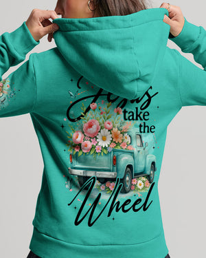 Jesus Take The Wheel Women's All Over Print Shirt - Tyqy0910251