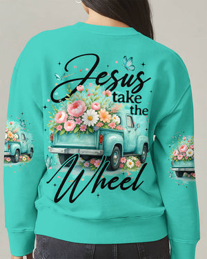 Jesus Take The Wheel Women's All Over Print Shirt - Tyqy0910251