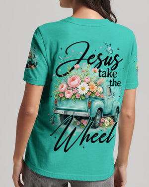 Jesus Take The Wheel Women's All Over Print Shirt - Tyqy0910251