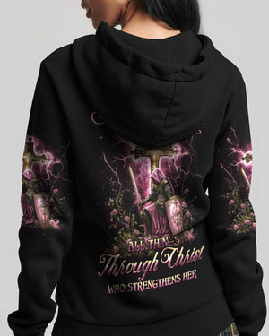 Never Underestimate A Woman Women's All Over Print Shirt - Tyqy0912242