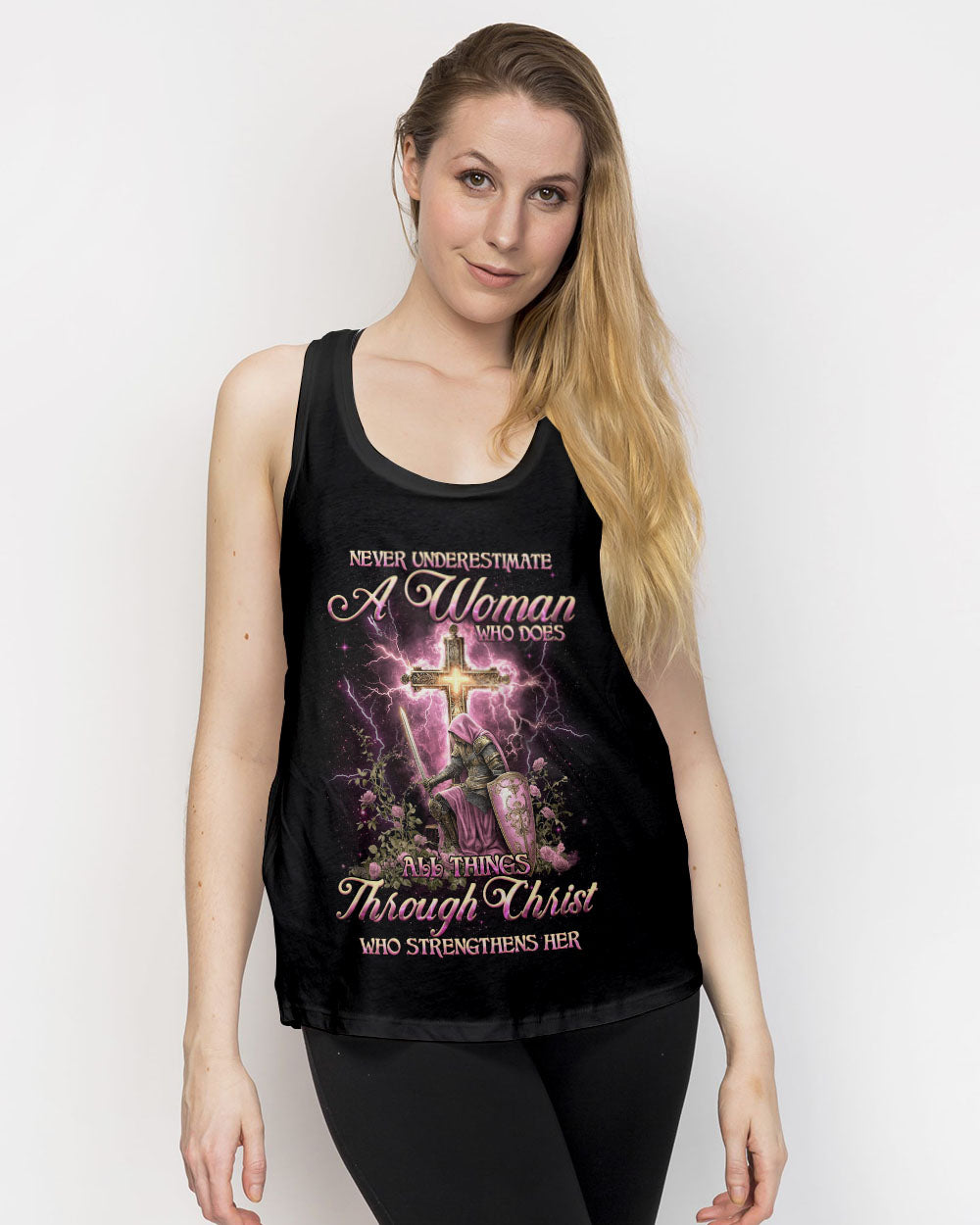 Never Underestimate A Woman Women's All Over Print Shirt - Tyqy0912242