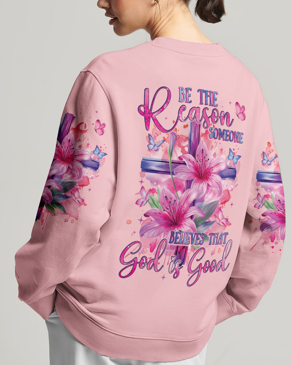 Be The Reason Someone Believes That God Is Good Women's All Over Print Shirt - Tyqy1001243