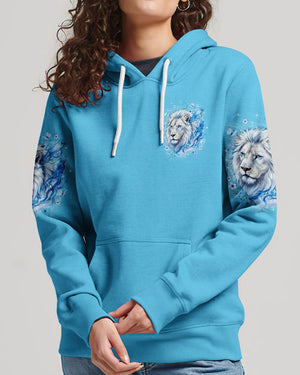 The Lord Stood With Me Lion Women's All Over Print Shirt - Tyqy1001262