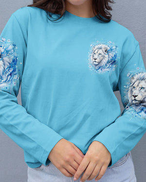 The Lord Stood With Me Lion Women's All Over Print Shirt - Tyqy1001262