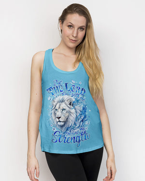 The Lord Stood With Me Lion Women's All Over Print Shirt - Tyqy1001262