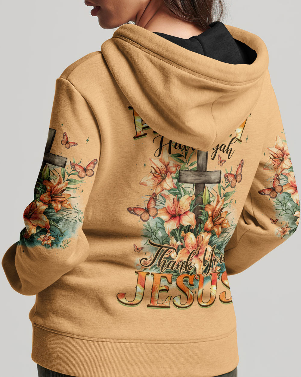 Thank You Jesus Women's All Over Print Shirt - Tyqy1009244