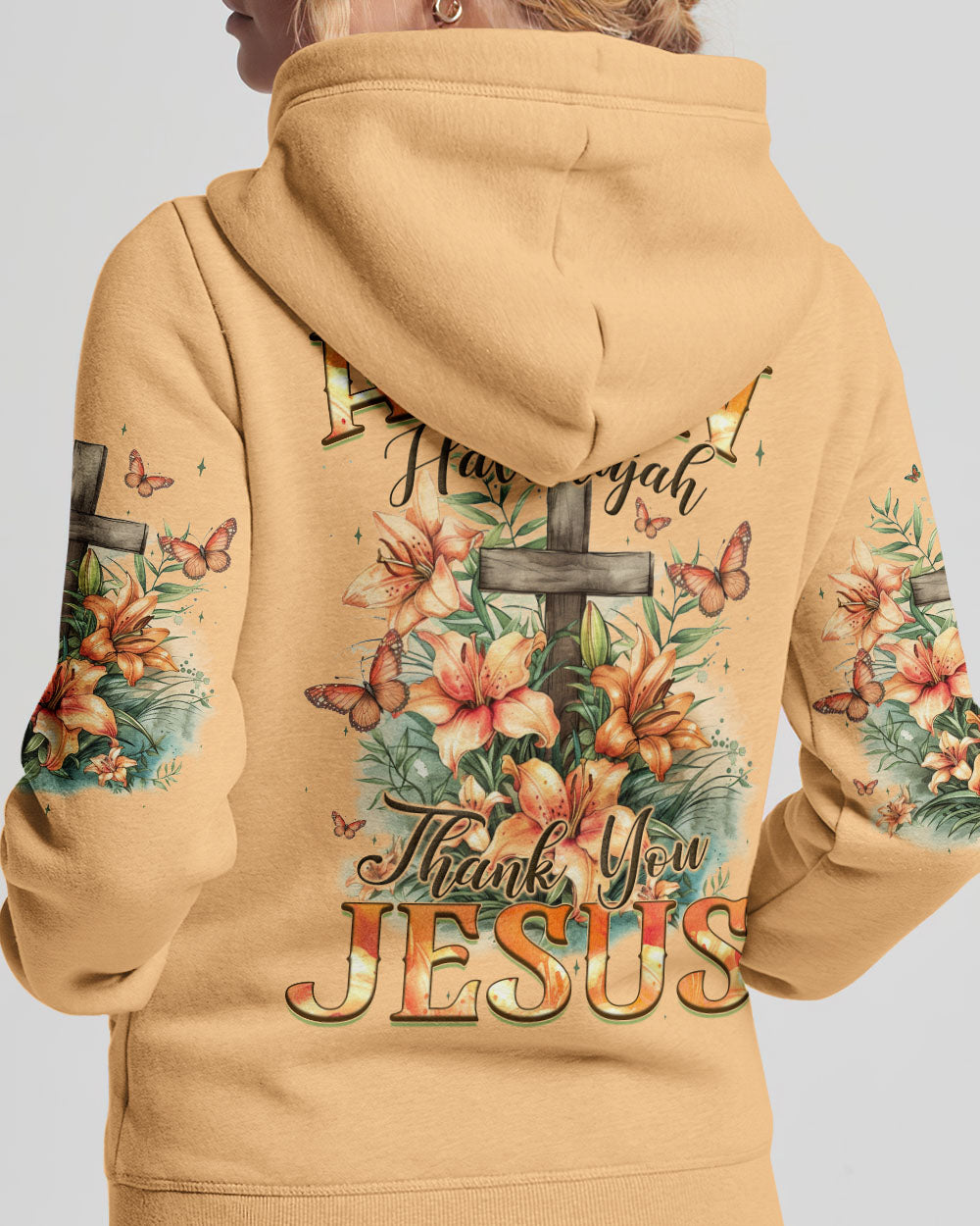 Thank You Jesus Women's All Over Print Shirt - Tyqy1009244