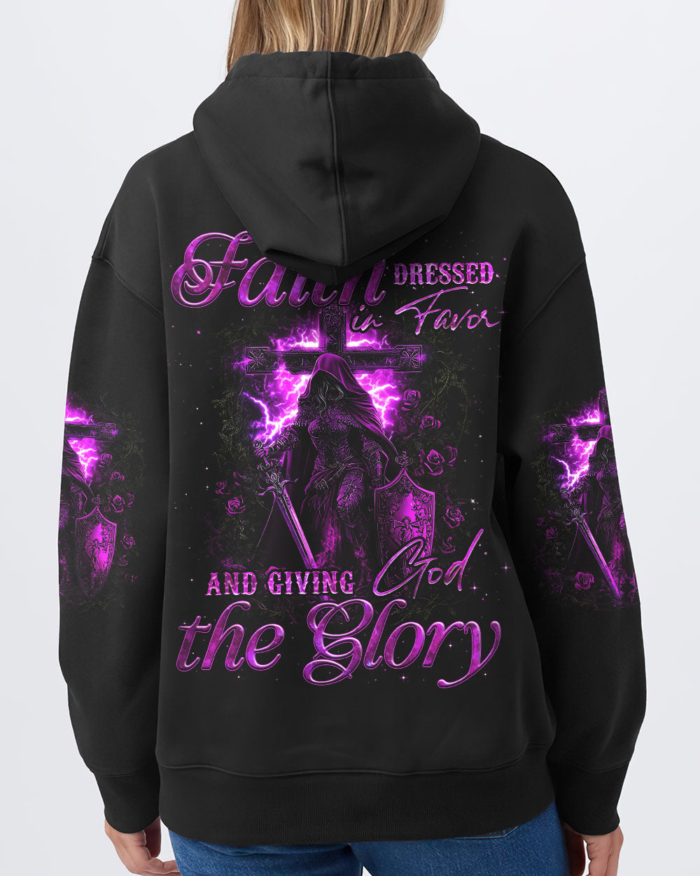 Giving God The Glory Women's All Over Print Shirt - Tyqy1012244