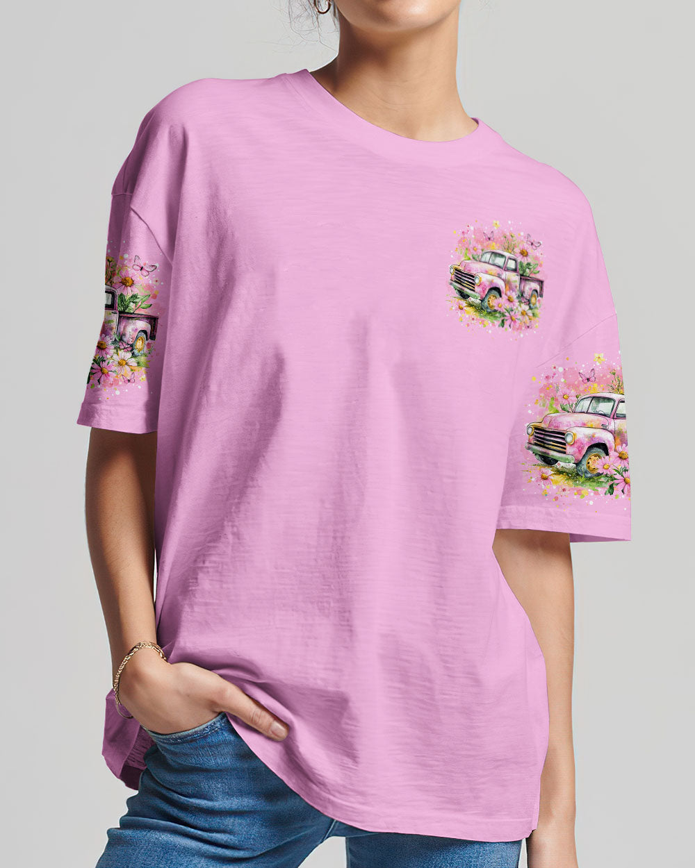 Jesus Take The Wheel Women's All Over Print Shirt - Tyqy1102253