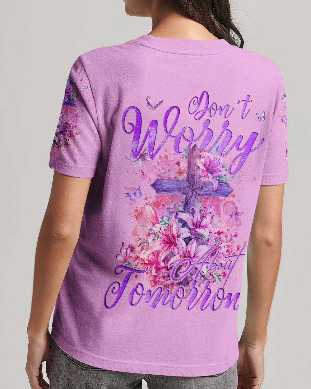 Don't Worry About Tomorrow Women's All Over Print Shirt - Tyqy1103245