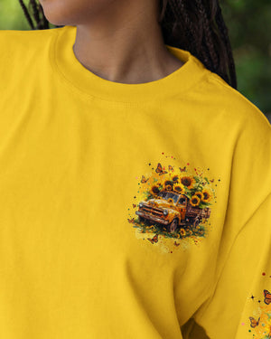 Jesus Take The Wheel Sunflower Women's All Over Print Shirt - Tyqy1104252