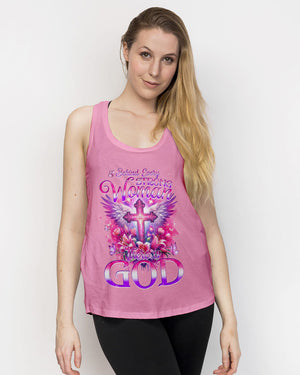 Behind Every Strong Woman There Is God Women's All Over Print Shirt - Tyqy1106241