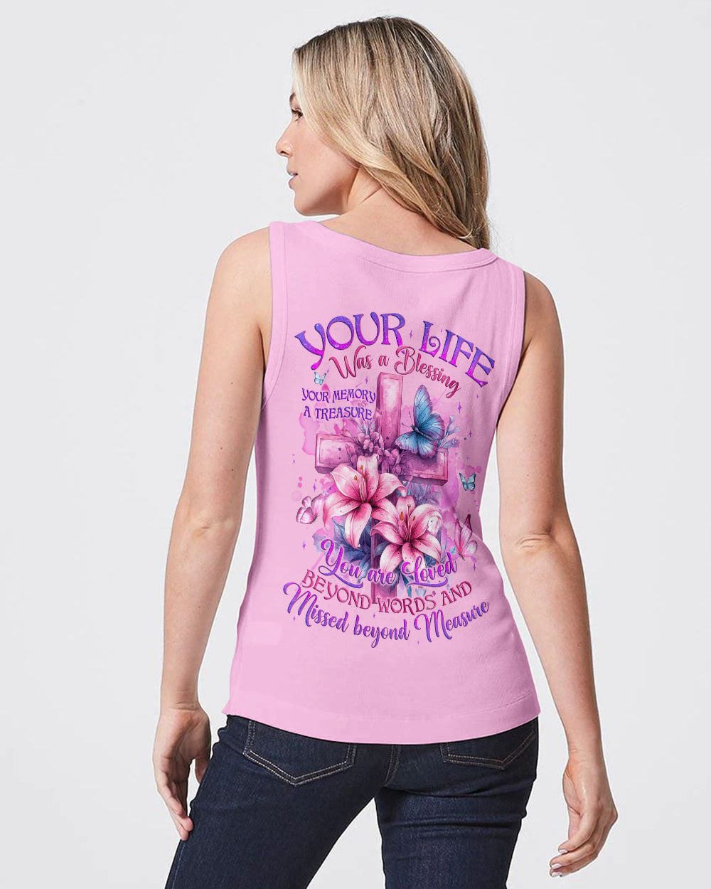 Your Life Was Blessing Women's All Over Print Shirt - Tyqy1110242