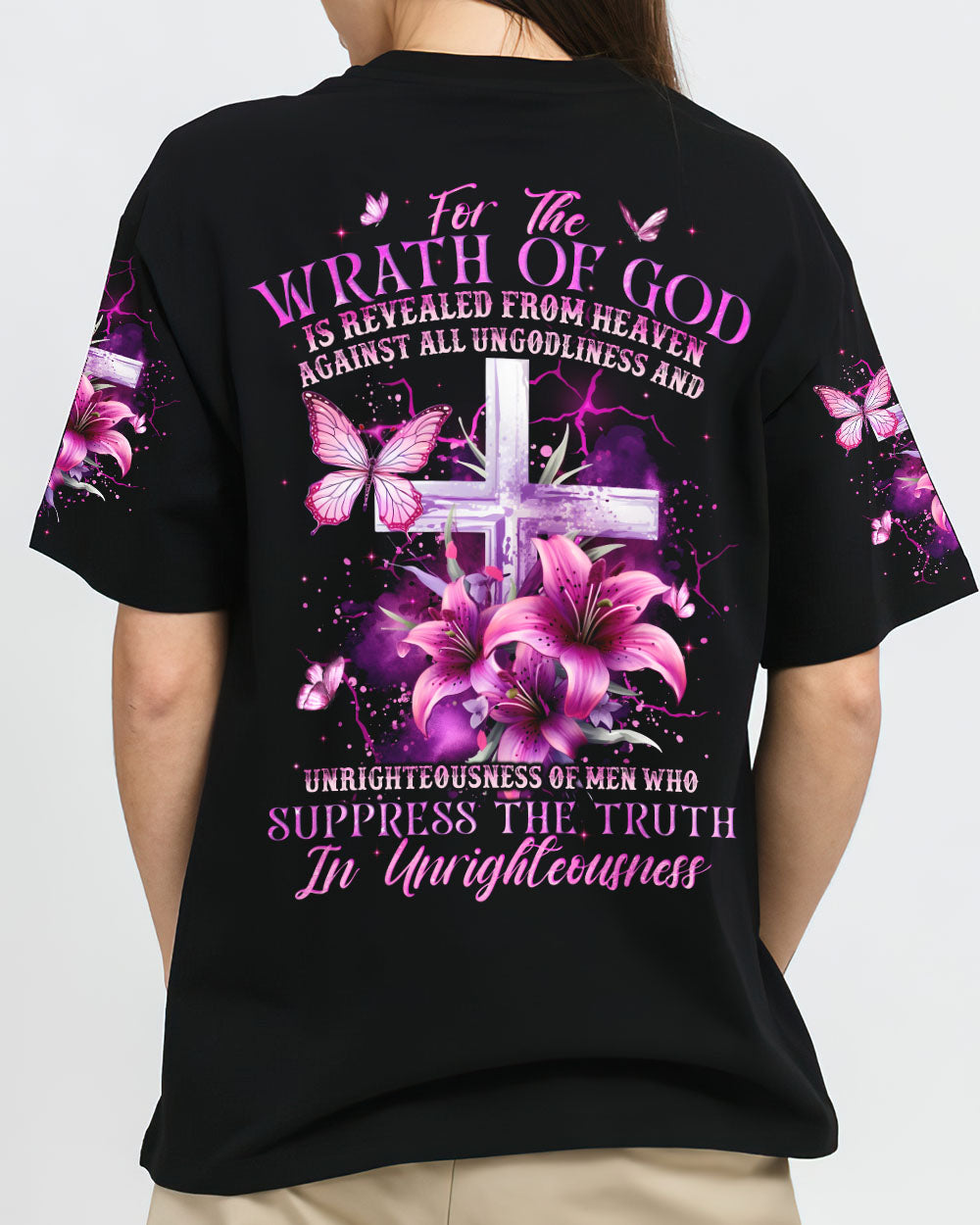 For The Wrath Of God Women's All Over Print Shirt - Tyqy1203243