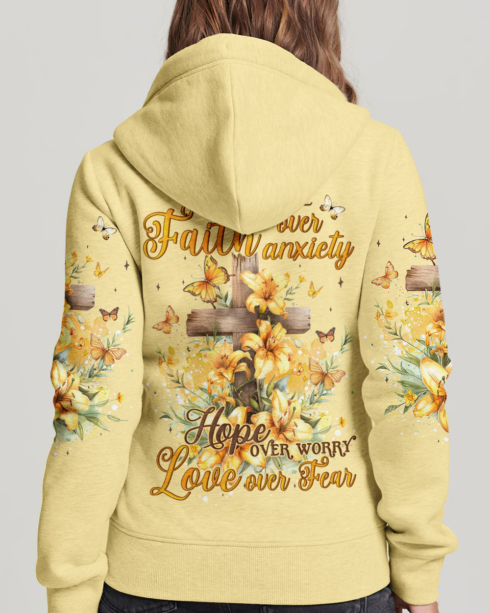 I Choose Faith Hope Love Women's All Over Print Shirt - Tyqy1204244