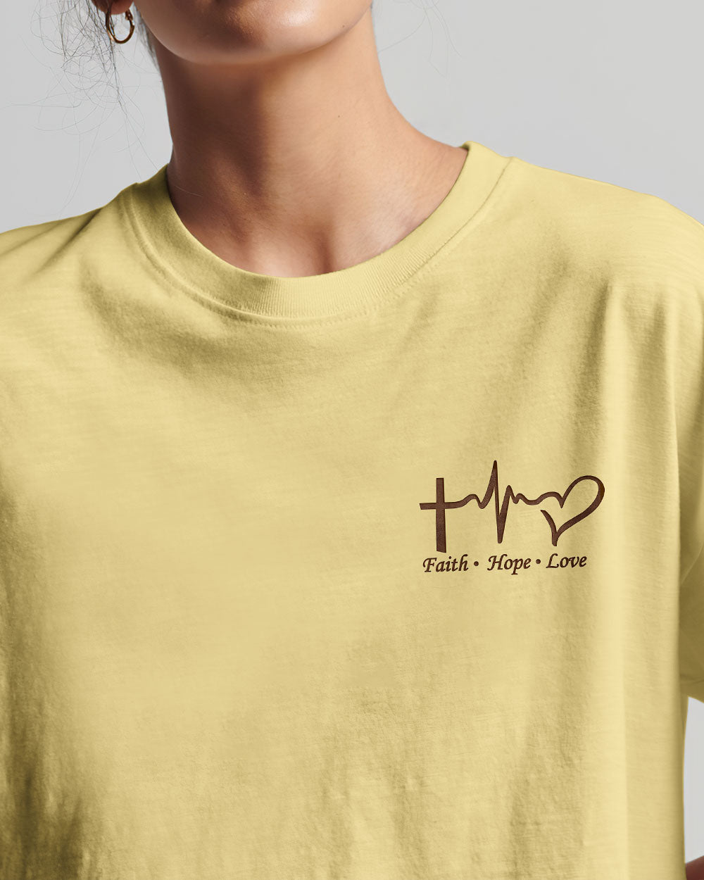 I Choose Faith Hope Love Women's All Over Print Shirt - Tyqy1204244